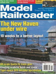 Model Railroader August 2004 - Picture 1 of 3
