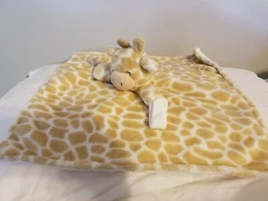Manta de seguridad Carter’s Fleece Jirafa Lovey marrón suave soporte Paci usada en excelente estado G2 - Imagen 1 de 6