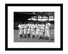 Baseball 1937 All Stars 8x10 photo poster print MLB Gehrig DiMaggio Greenberg