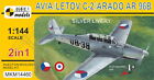 Mark I Modelle 1/144 Avia/Letov C-2/Arado Ar 96B (2in1) Modellbausatz