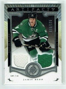 15-16 UD Upper Deck Artifacts  Jamie Benn  /125  Dual Jerseys
