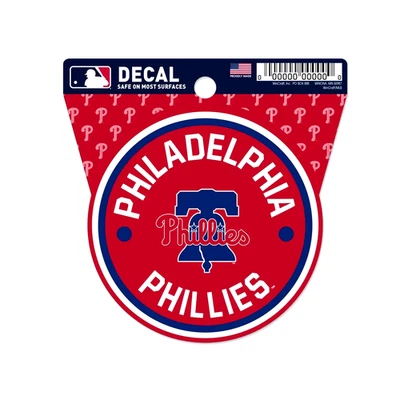 Philadelphia Phillies 3.25 inch MLB Clean Cut Decal Sticker *Free Shipping - Image 1 of 2