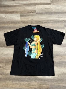 Sailor Moon Tsukino Usagi TShirt Gr. XXL guter Zustand Anime Esper Visual Schwarz - Bild 1 von 3