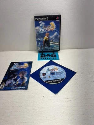 Final Fantasy X 10 (PlayStation 2 PS2 2002) Black Label - Image 1 of 4