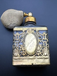 Vintage DORIANS 1950 New Orleans Mardi Gras Krewe Favor - Perfume Bottle - Picture 1 of 7