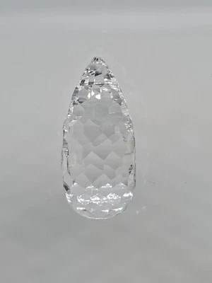 Gorgeous! 12.17Ct VVS Briollette 20.3x9.3mm Natural Bright White/Clear Quartz!  - Image 1 of 4