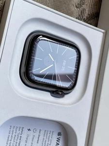 Apple Watch Series 9 41 mm CellularWifi en acier inoxydable - argent - Photo 1 sur 11
