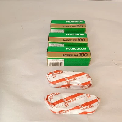 Película de exposiciones FUJI CN 110-24 Super HR 100 4 rollos 96 exposiciones Foto 1 de 3