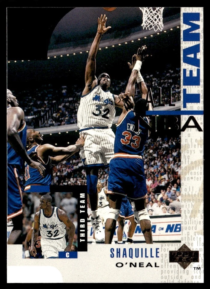 1994-95 Classic The Metal Edge Shaquille O'Neal Shaquille O'Neal Orlando Magic - Image 1 of 2