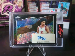 2025 Leaf Metal Independence Day - Dylan Harper Auto Bald Eagle 1/1 - Picture 1 of 2