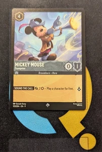 Mickey Mouse - Trumpeter 172/204 Fabled Super Rare Disney Lorcana - Picture 1 of 3