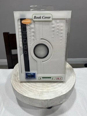 Funda libro Samsung Galaxy Tab A 10,1 pulgadas soporte abatible - blanca Foto 1 de 4