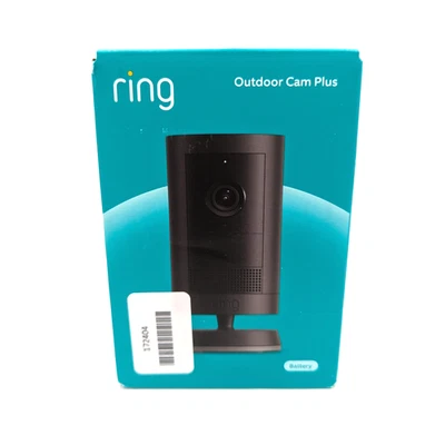 Ring Outdoor Cam Plus 2K Video & Ring Vision Low Light Sight & Mount Anywhere - Image 1 of 4