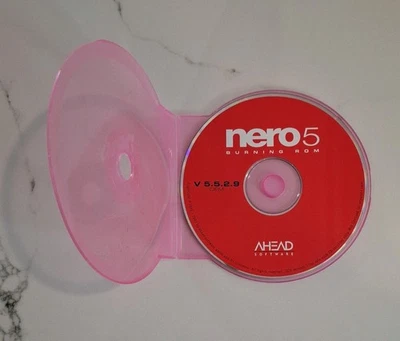 Nero 5.5 Burning ROM Software for PC CDs OEM Version V 5.5.2.9 No Scratches  - Image 1 of 3