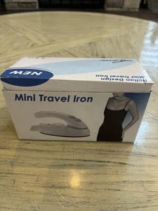 Eurosteam Mini Travel Iron Italian Design New Open In Box Perfect - Picture 1 of 4