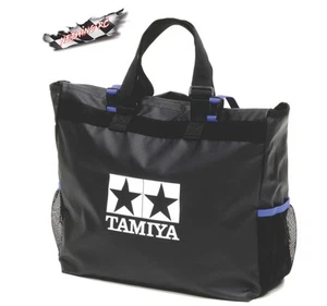 Tamiya Portable Pit Tote Bag Black/Blue TAM67255 - Picture 1 of 1