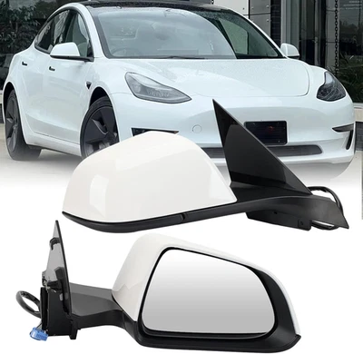 Right Passenger Side Mirror Compatible with Tesla Model 3 2017-2023 Replacement  - Image 1 of 4