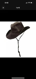 DPC Outdoor Design Men's Weathered Cotton Outback Hat - Picture 1 of 4
