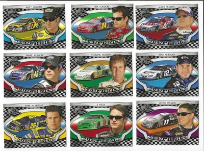 2006 NASCAR PRESS PASS VIP MAKING THE SHOW 25 CARD SET - Image 1 of 4