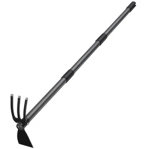 Long Handle Hoe Garden Weeding Tool 45 Cultivator Hand for Gardening Planting - Picture 1 of 7