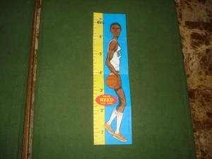 1969-70 Willis Reed - Topps Ruler Insert 19 of 24 NBA Basketball, HOFer, KNICKS - Bild 1 von 6