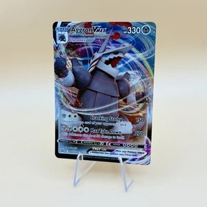 Aggron VMAX 097/172 Pokémon Card - SWSH09: Brilliant Stars Ultra Rare NM/M - Picture 1 of 2