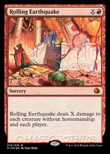 MTG - ROLLING EARTHQUAKE - From the Vault: Annihilation (M) - Image 1 of 1