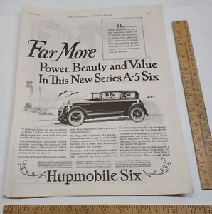 1927 - Hupmobile Six - Neue Serie A-5 Six - Zeitschriftenwerbung - Bild 1 von 7
