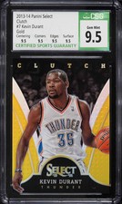 2013-14 Select Kevin Durant Clutch Gold /10 #7 True CSG 9.5