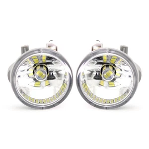 1pair Front Bumper LED Fog Light Lamp Clear Lens Fit For Toyota Highlander - Picture 1 of 4