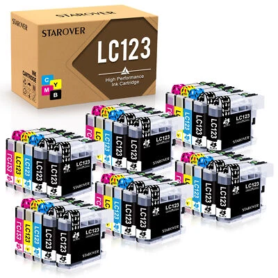 LC123XL Patronen kompatibelfür Brother MFC-J6920DW J470DW J6720DW J870DW J4510DW - Bild 1 von 4