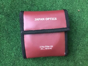 Vintage Japan Optics Filter Set - 74mm - UV FD PL Polarising Filters - Picture 1 of 7