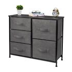 Storage Chest with Drawers, Dresser Tower Storage Cabinet for Bedroom, 5-Drawer