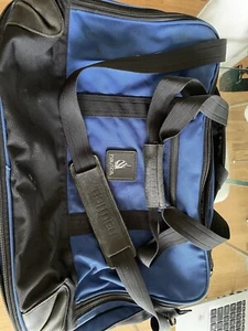 VINTAGE NAUTICA Sailing Day Duffle Bag 21 14 8 Expanding - Picture 1 of 11