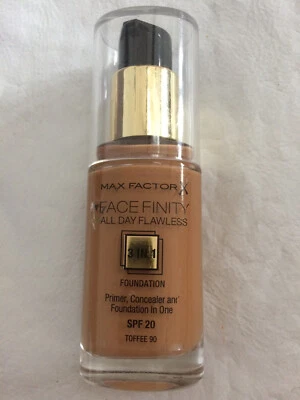 Max Factor Face Finity All Day Flawless Foundation SPF 20  30 ml - 90 Toffee - Bild 1 von 2