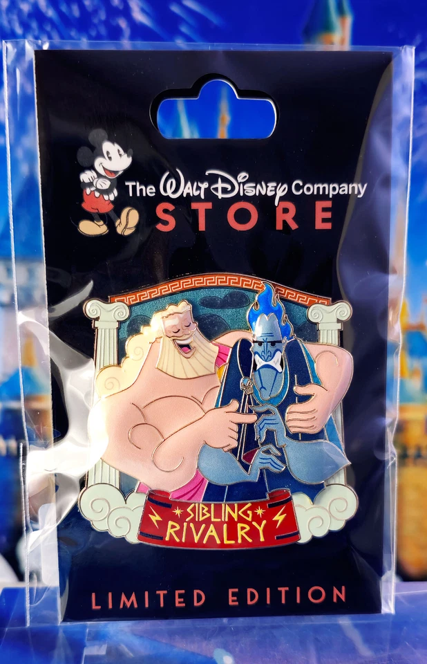 Disney Pin DEC - Siblings Series - ZEUS HADES LE 250 Hercules - Image 1 of 1