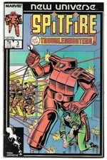 Spitfire and the Troubleshooters #3 New Universe FN (1986) Marvel Comics