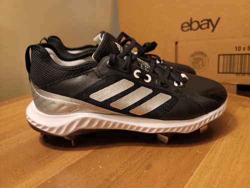 Adidas PureHustle tacchetti da donna neri taglia 8 *NUOVI **