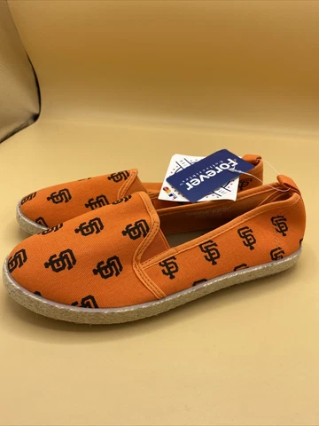 San Francisco Giants MLB - Womens Slip On Shoes - Size Small (5-6) - New W Tags Cover