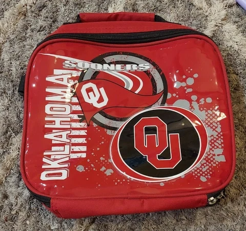 Northeast brand University Of Oklahoma OU Sooners Insulated Lunch Bag Cover
