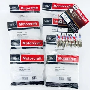 8pcs NEW Motorcraft Ignition Coil DG508 &Spark Plug SP479 For Ford F150 4.6 5.4L - Picture 1 of 8