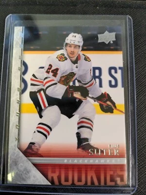 2020-21 Upper Deck Extended Series Young Guns Pius Suter RC Rookie T-94 - Image 1 of 2