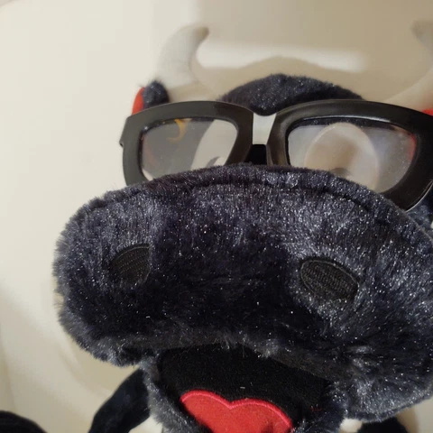 study buddies team nerd Houston Astros mascot has glasses plush stuffed animal Cover