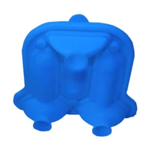 Silicone Ice Cube Mold Silicone Ice Maker with Funnel, Soft and Easy to De FAST - Picture 1 of 11