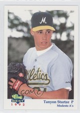 1992 Classic Best Modesto A's Tanyon Sturtze #8