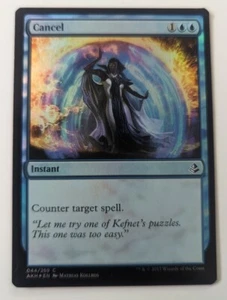 Foil Cancel, Amonkhet, Magic The Gathering, MTG - Picture 1 of 2