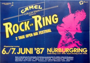 ROCK AM RING - 1987 - David Bowie - Eurythmics - Udo Lindenberg - UB40 - Poster - Bild 1 von 1