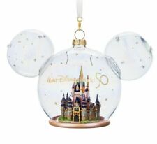 Disney Mickey Mouse Icon Glass Ornament