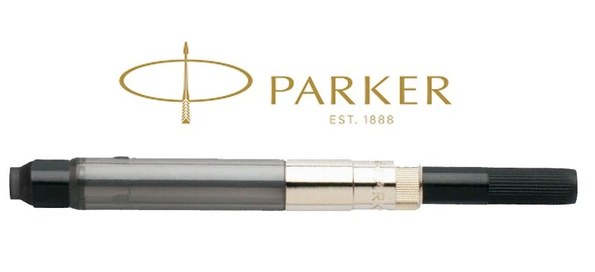 Convertidor de pluma estilográfica Parker Deluxe convertidor estándar estilo giro nuevo Foto 1 de 1
