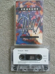 Erasure WILD CASSETTE 1989 11 Tracks - Picture 1 of 2